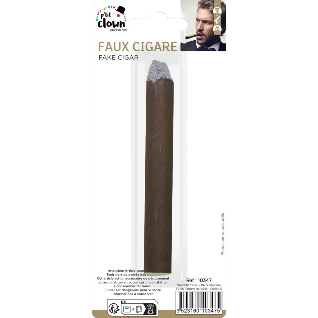 Faux Cigare 11 cm – Accessoires Déguisement