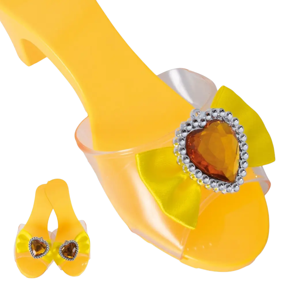 Chaussures de Princesse Enfant Jaune – Accessoires Princesse