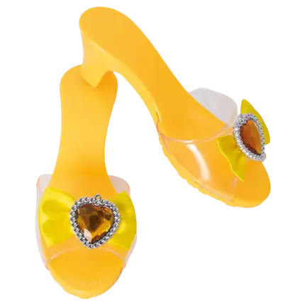 Chaussures de Princesse Enfant Jaune – Accessoires Princesse