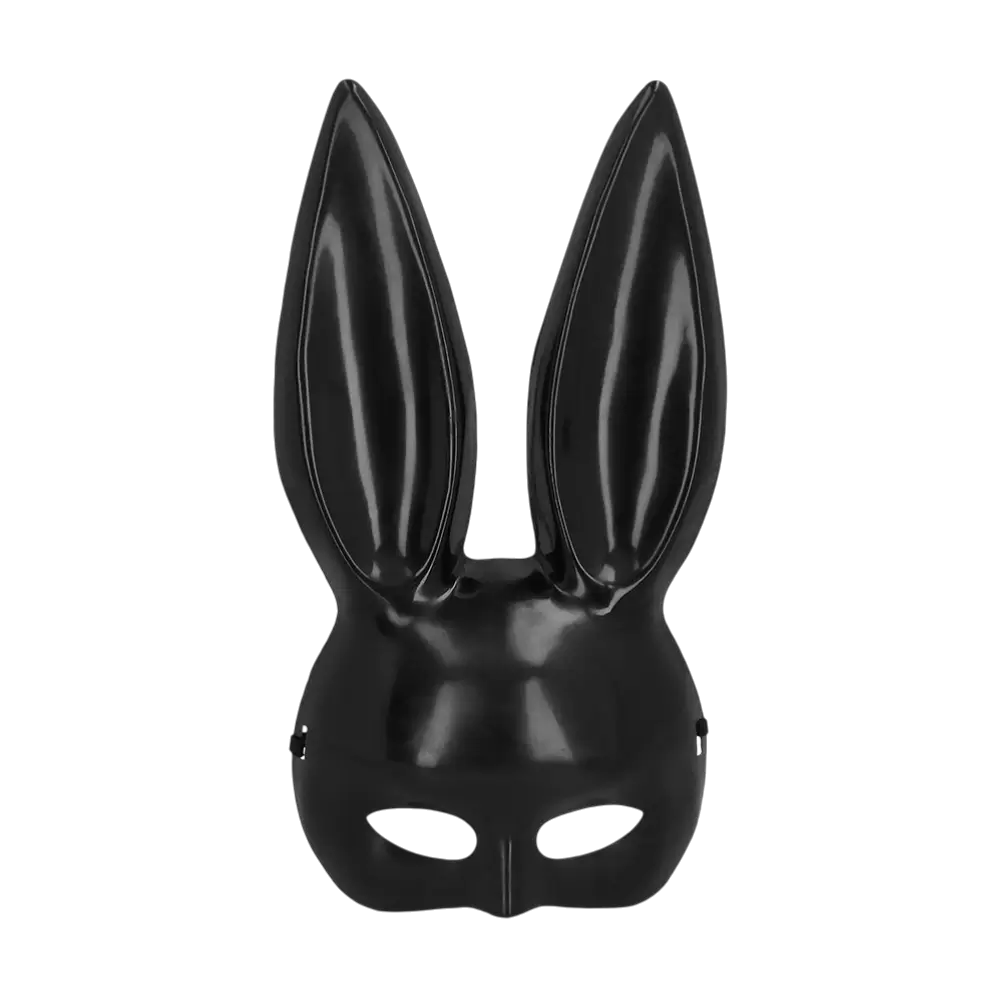 Masque Lapin Noir Adulte – Masque Bunny Sexy Soirée Déguisée Halloween