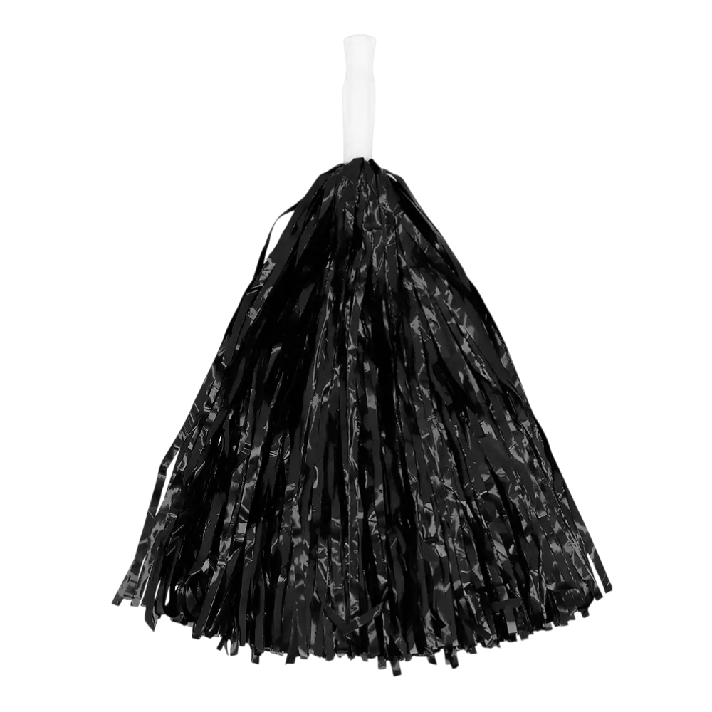 Pom Pom Noir – Accessoires Cheerleader EVJF Soirée Animation