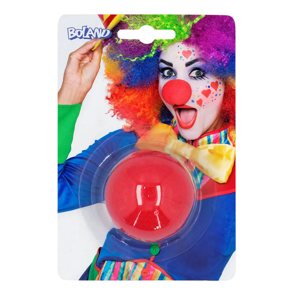 Nez Rouge Clown – Accessoire Déguisement Clown Carnaval Enfant
