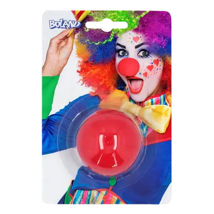 Nez Rouge Clown – Accessoire Déguisement Clown Carnaval Enfant