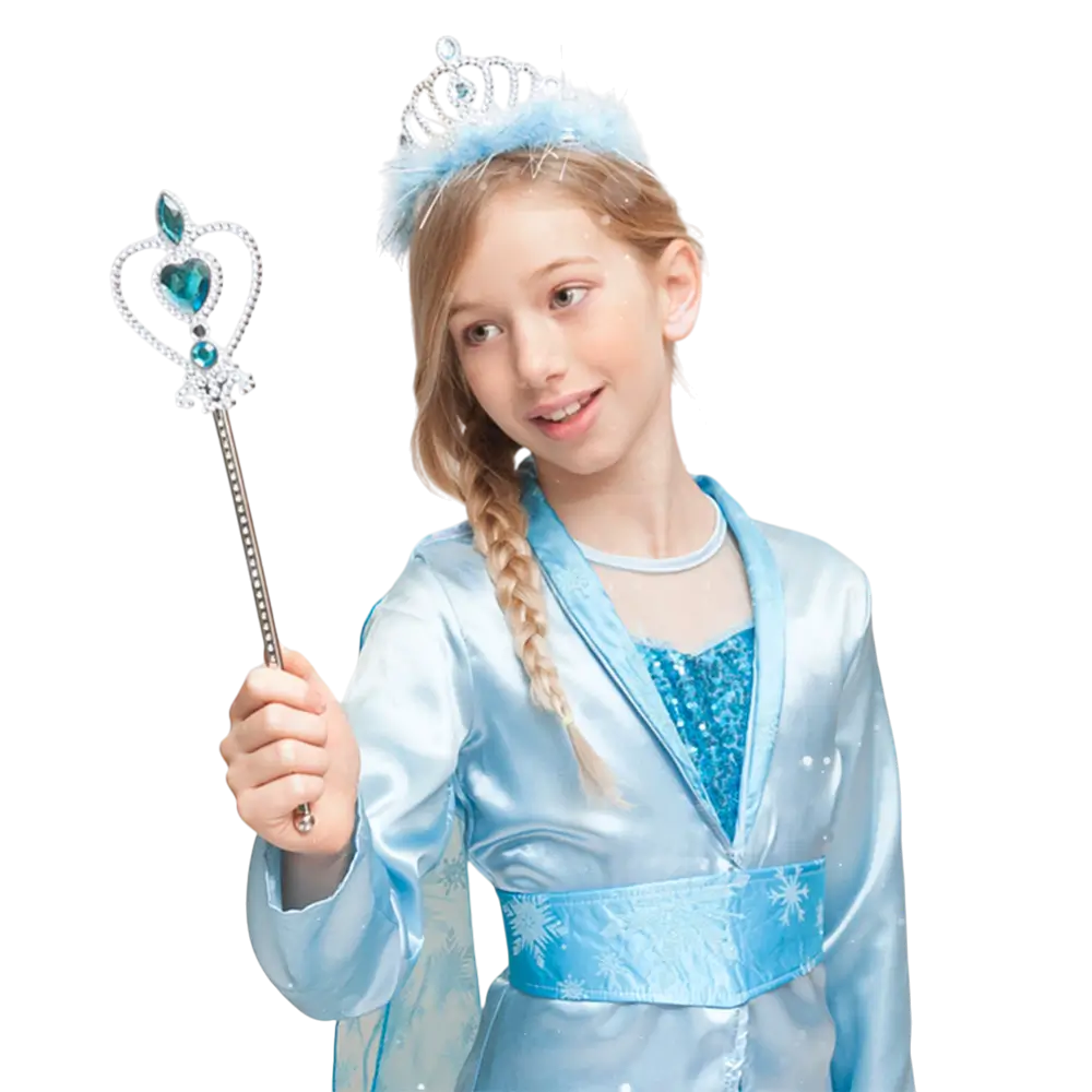 Diadème Princesse Enfant – Accessoire Déguisement Princesse Fille