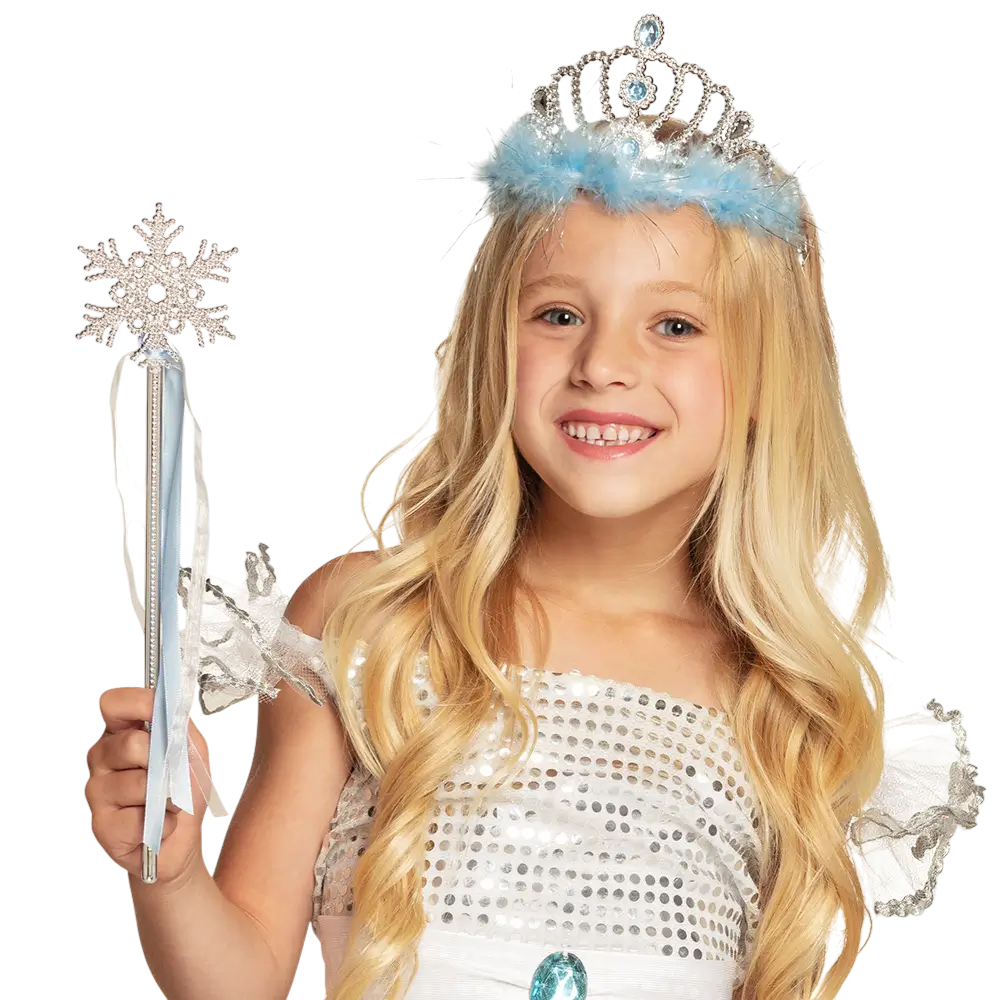 Diadème Princesse Enfant – Accessoire Déguisement Princesse Fille