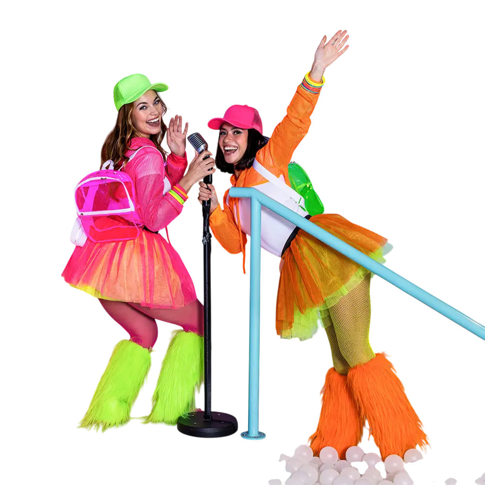 Sac à Dos Fluo Rose – Accessoire Festival Soirée Fluo