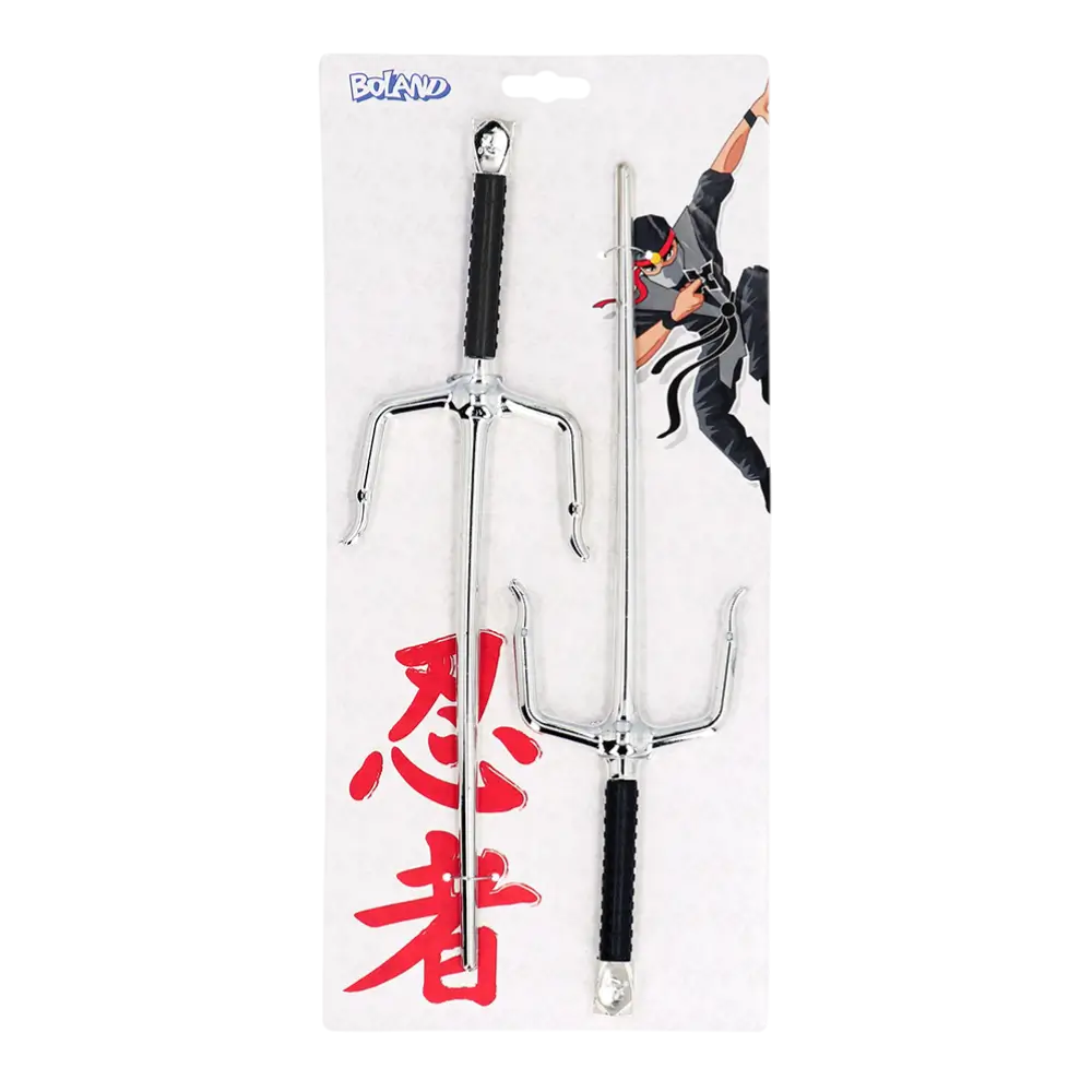 Kit 2 Sai Ninja – Accessoires Déguisement Ninja