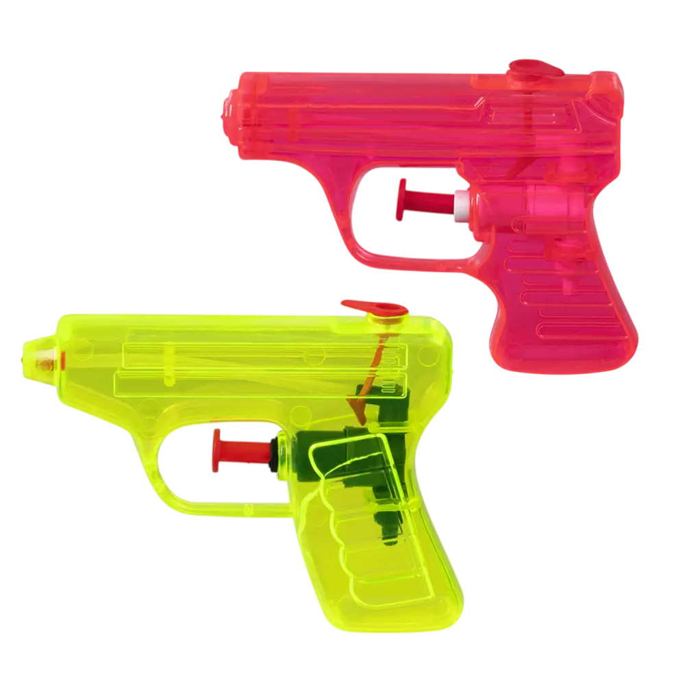 Kit 2 Pistolets à Eau –  Jeux Extérieur Été Anniversaire Enfant