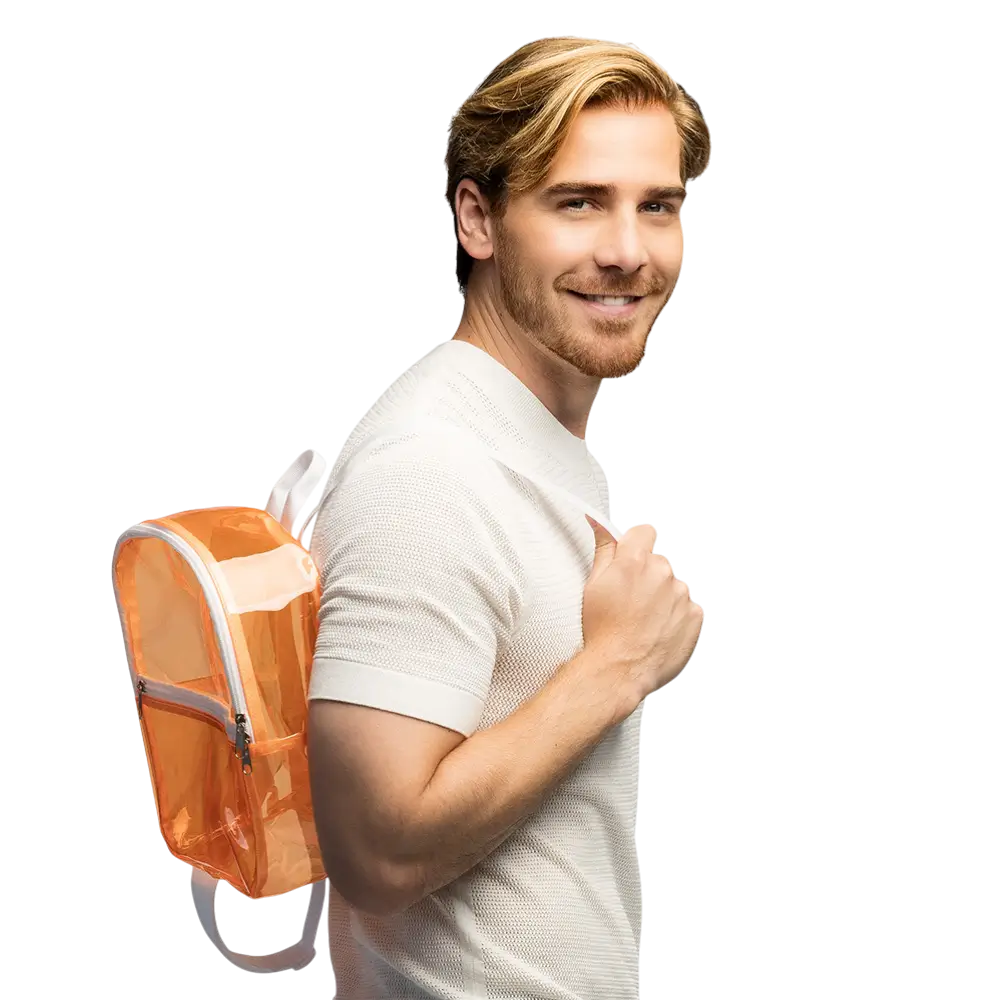 Sac à Dos Fluo Orange – Accessoire Festival Soirée Fluo