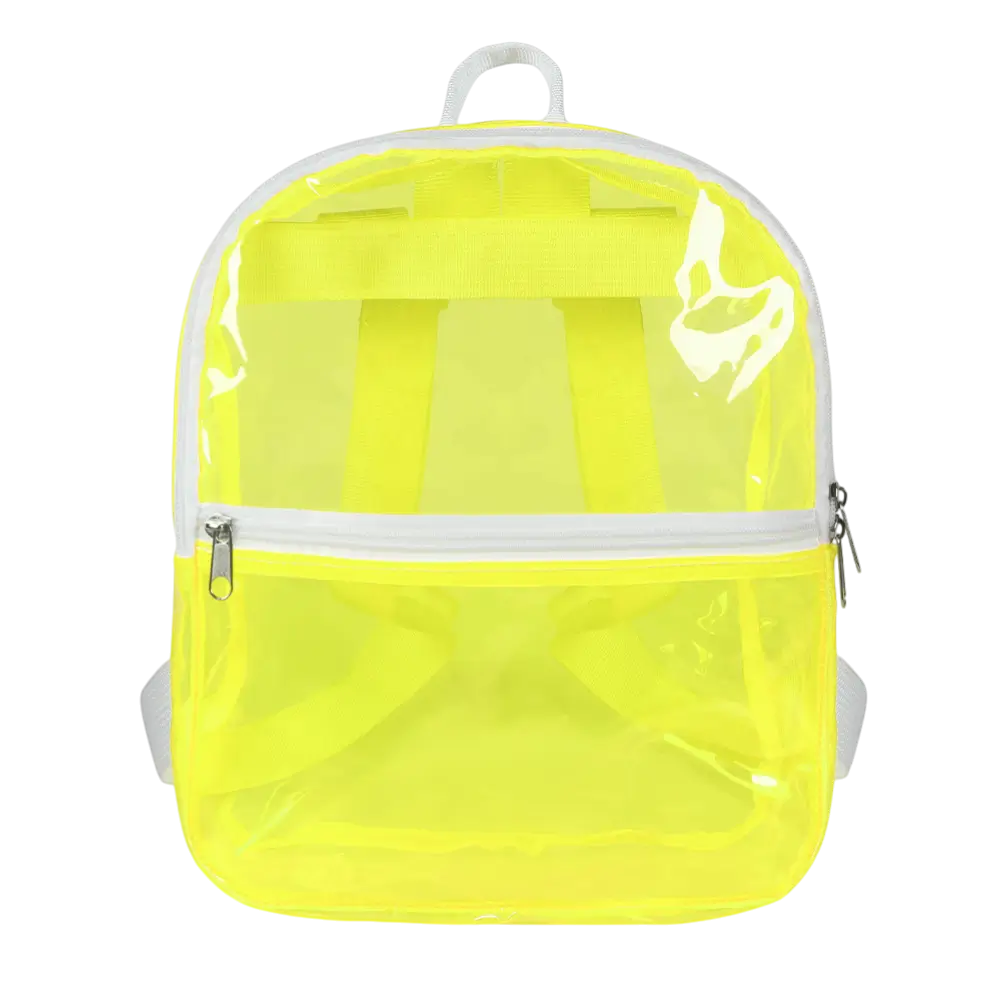 Sac à Dos Fluo Jaune – Accessoire Festival Soirée Fluo