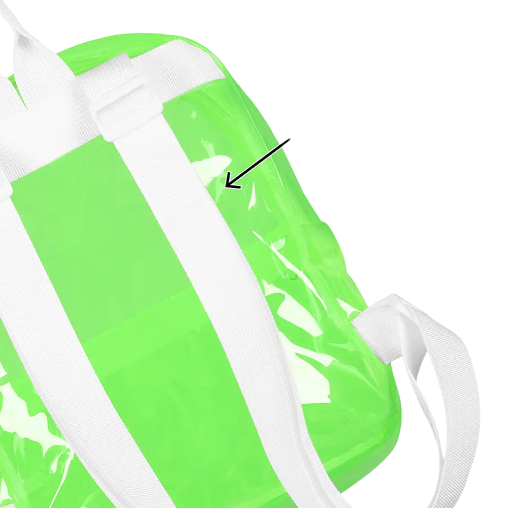 Sac à Dos Fluo Vert – Accessoire Festivals Soirée Fluo