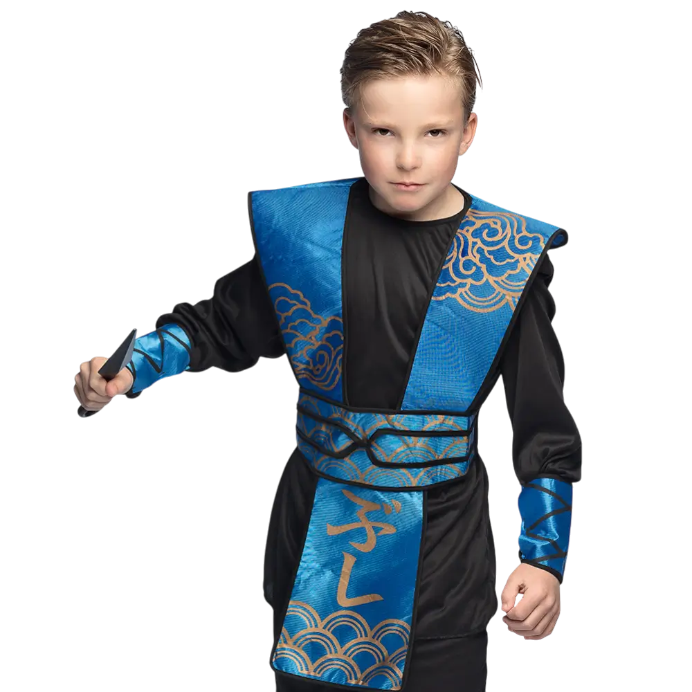 Kit Armes Ninja Enfant 7 Pièces – Accessoires Déguisement Combat Samouraï