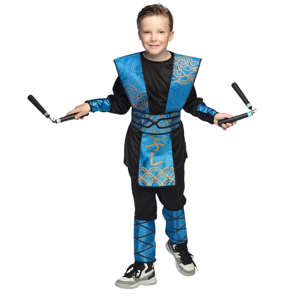 Kit Armes Ninja Enfant 7 Pièces – Accessoires Déguisement Combat Samouraï