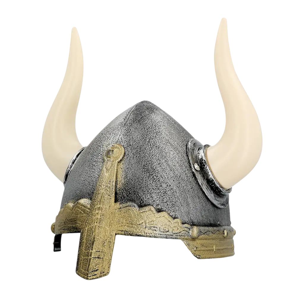Casque Viking Enfant – Accessoire Déguisement Guerrier Nordique