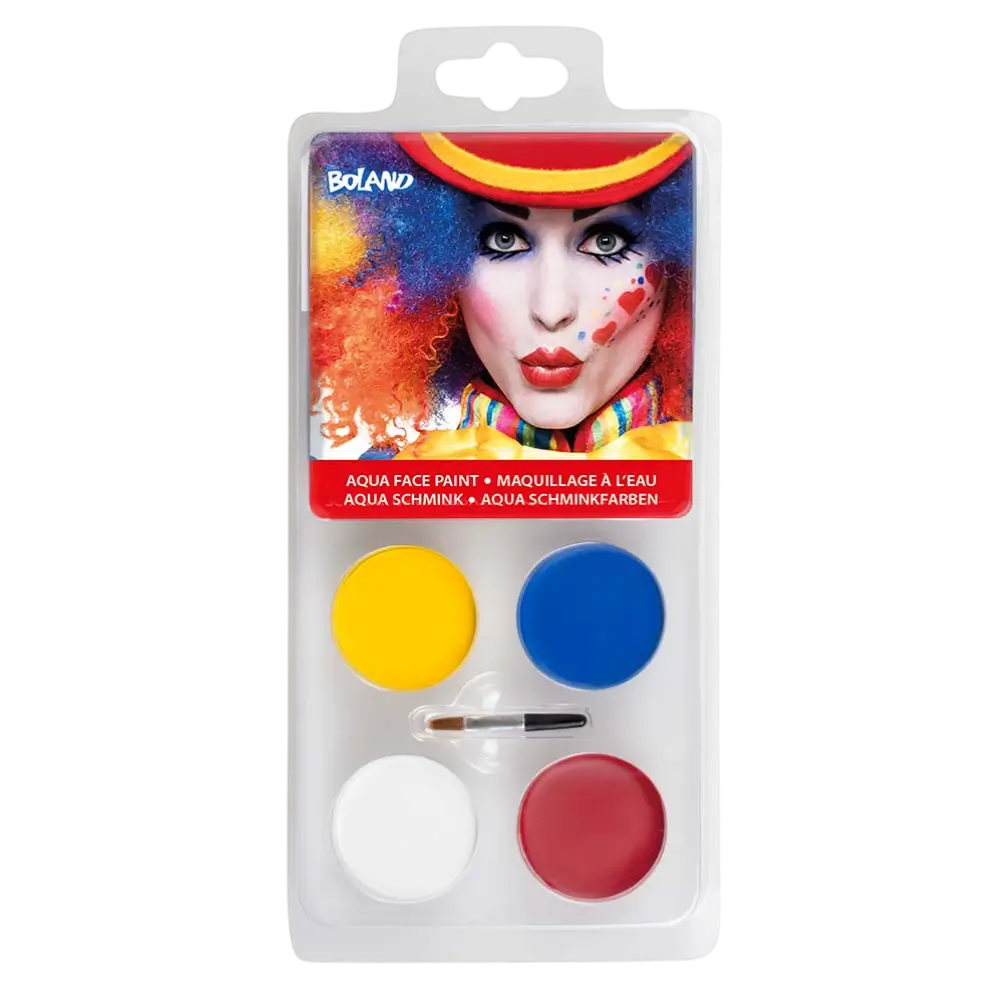 Palette Maquillage Clown Enfant – Maquillage Carnaval Halloween Fête