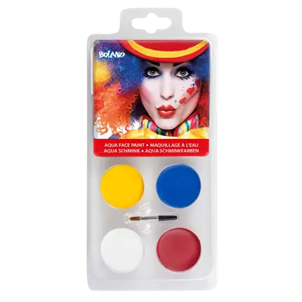 Palette Maquillage Clown Enfant – Maquillage Carnaval Halloween Fête