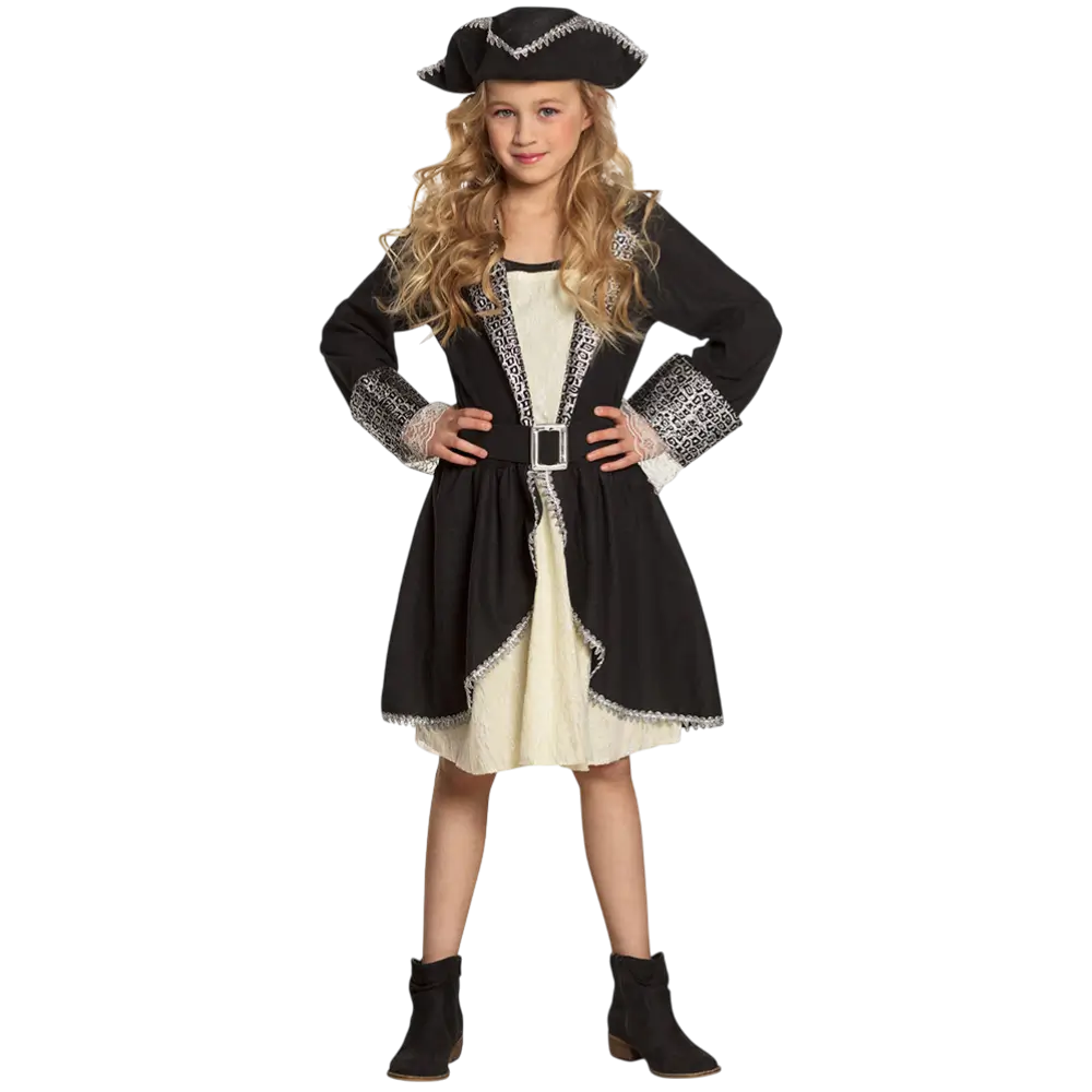 Déguisement Pirate Fille 4-6 Ans – Costume Aventurière Enfant Carnaval