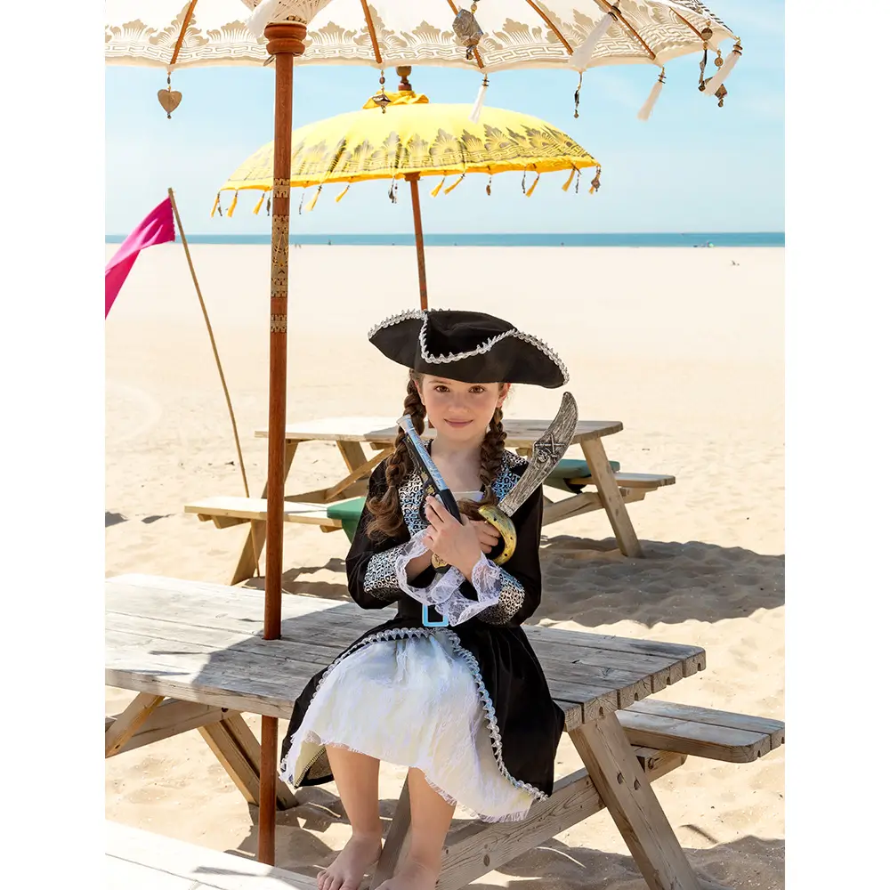 Déguisement Pirate Fille 4-6 Ans – Costume Aventurière Enfant Carnaval