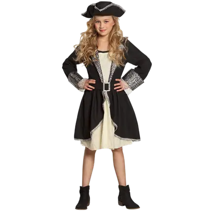Déguisement Pirate Fille 4-6 Ans – Costume Aventurière Enfant Carnaval