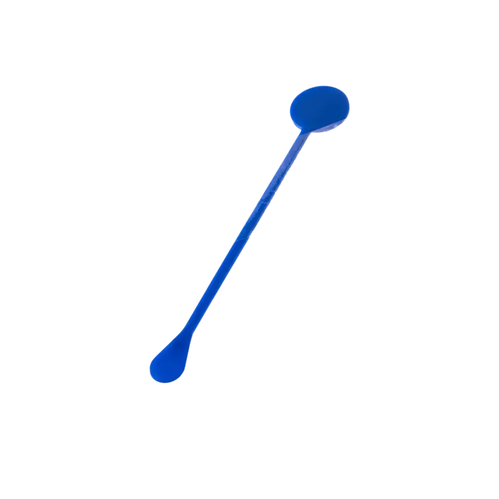 Agitateur à Cocktail 17cm en PP Bleu (Mojito, CaÏpi) - Réutilisable (Lot de 100)