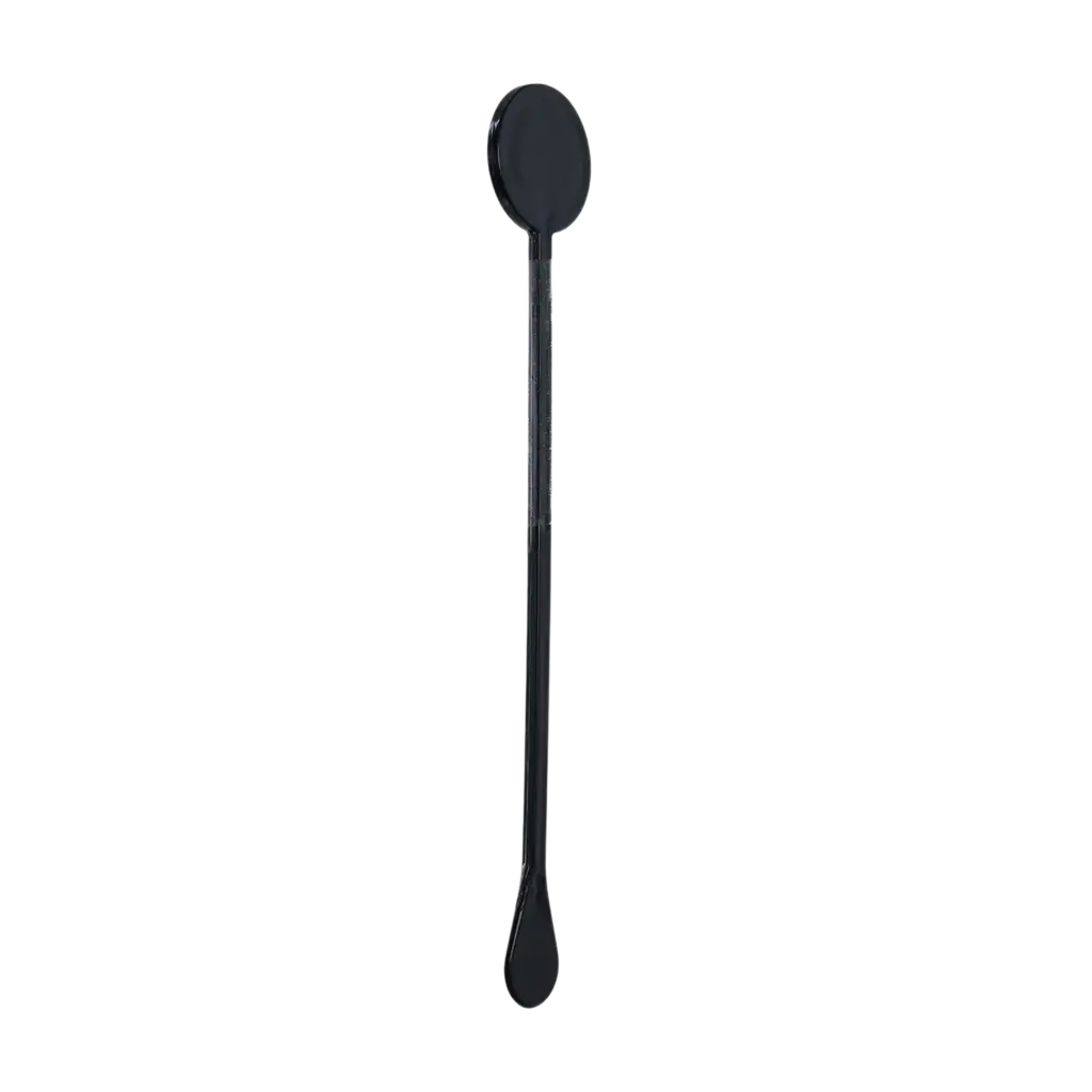 Agitateur à Cocktail 17cm en PP Noir (Mojito, Caïpi) - Réutilisable (Lot de 100)