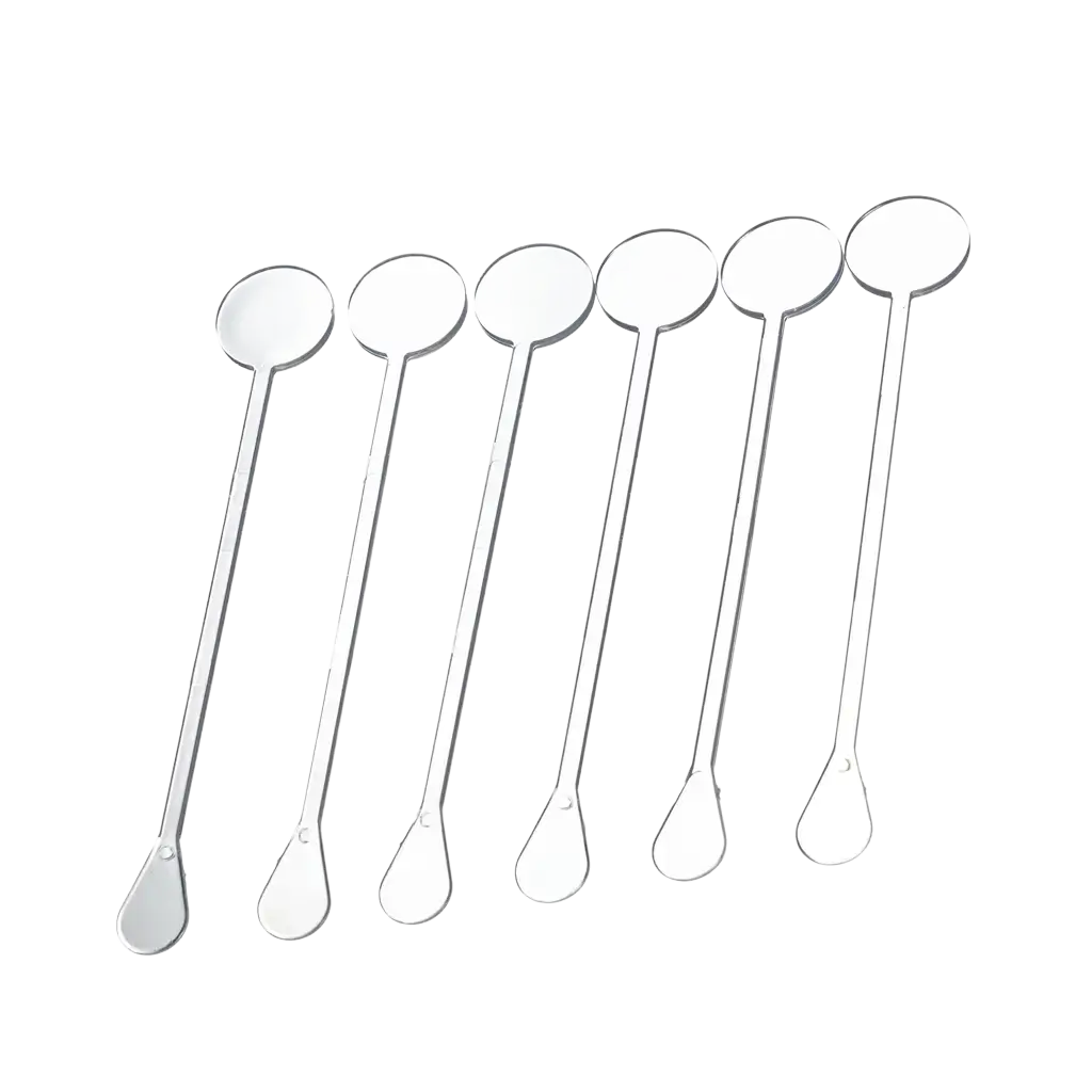 Agitateur à Cocktail 17cm en PP Transparent (Mojito, Caïpi) - Réutilisable (Lot de 100)