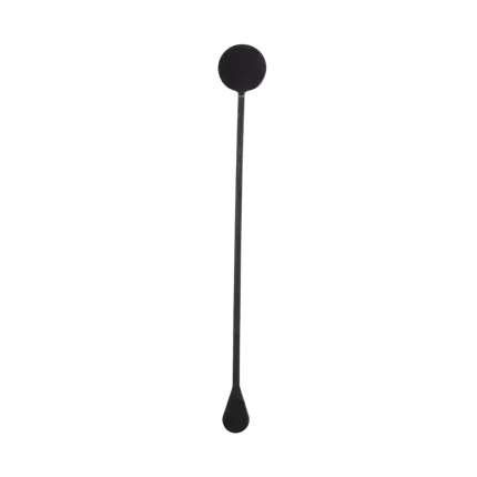 Agitateur à Cocktail Standard 22cm en PP Noir - Réutilisable (Lot de 100)