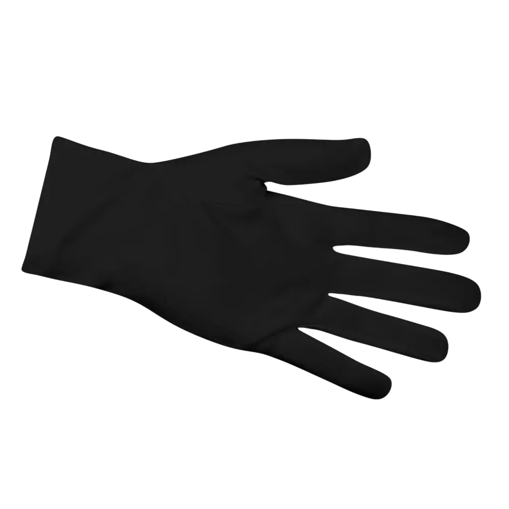 Gants Courts Noirs Basic – Accessoire Déguisement Élégant Adulte