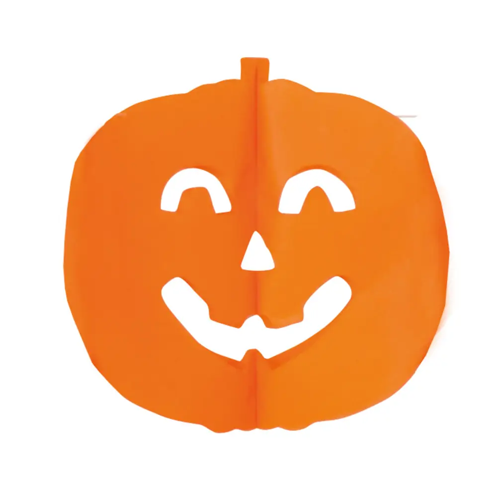 Guirlande Citrouilles Halloween 4 m – Décoration Papier Fête Effrayante