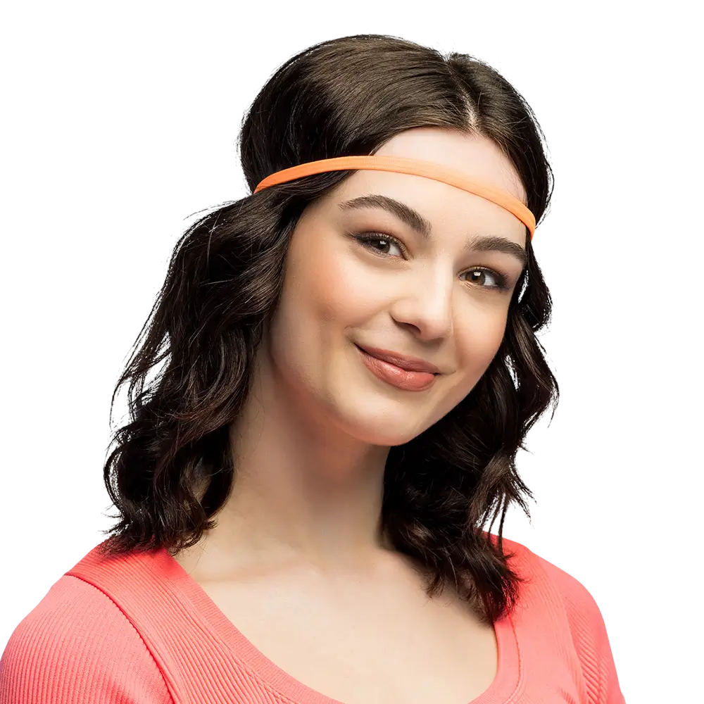 Lot de 4 Bandeaux Élastiques Fluo UV – Accessoires Années 80 et Festival