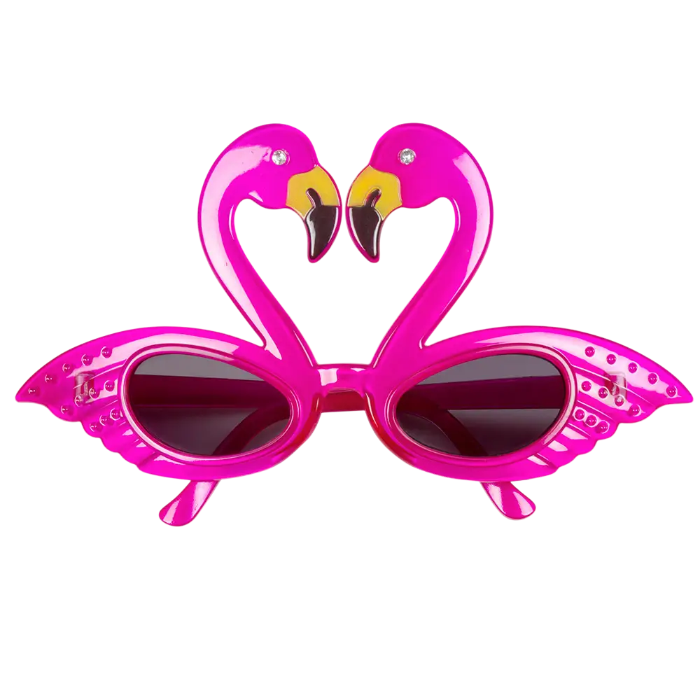 Lunettes Flamant Rose – Accessoire Déguisement Été, Carnaval et Soirée