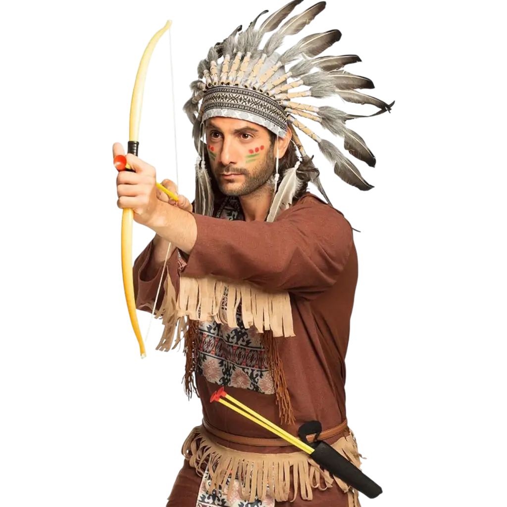 Arc et Flèches Jouet 73 cm – Kit Déguisement Cowboy Indien Enfant
