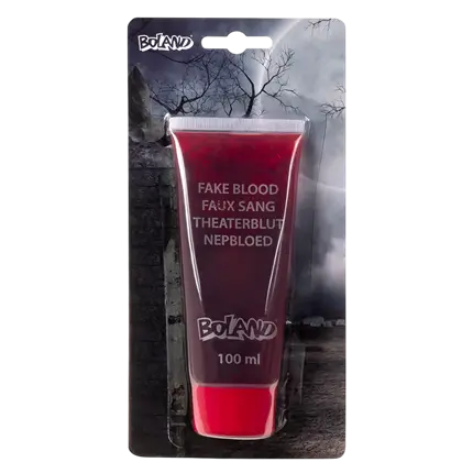 Tube Faux Sang 100 ml – Maquillage Halloween Effet Horreur