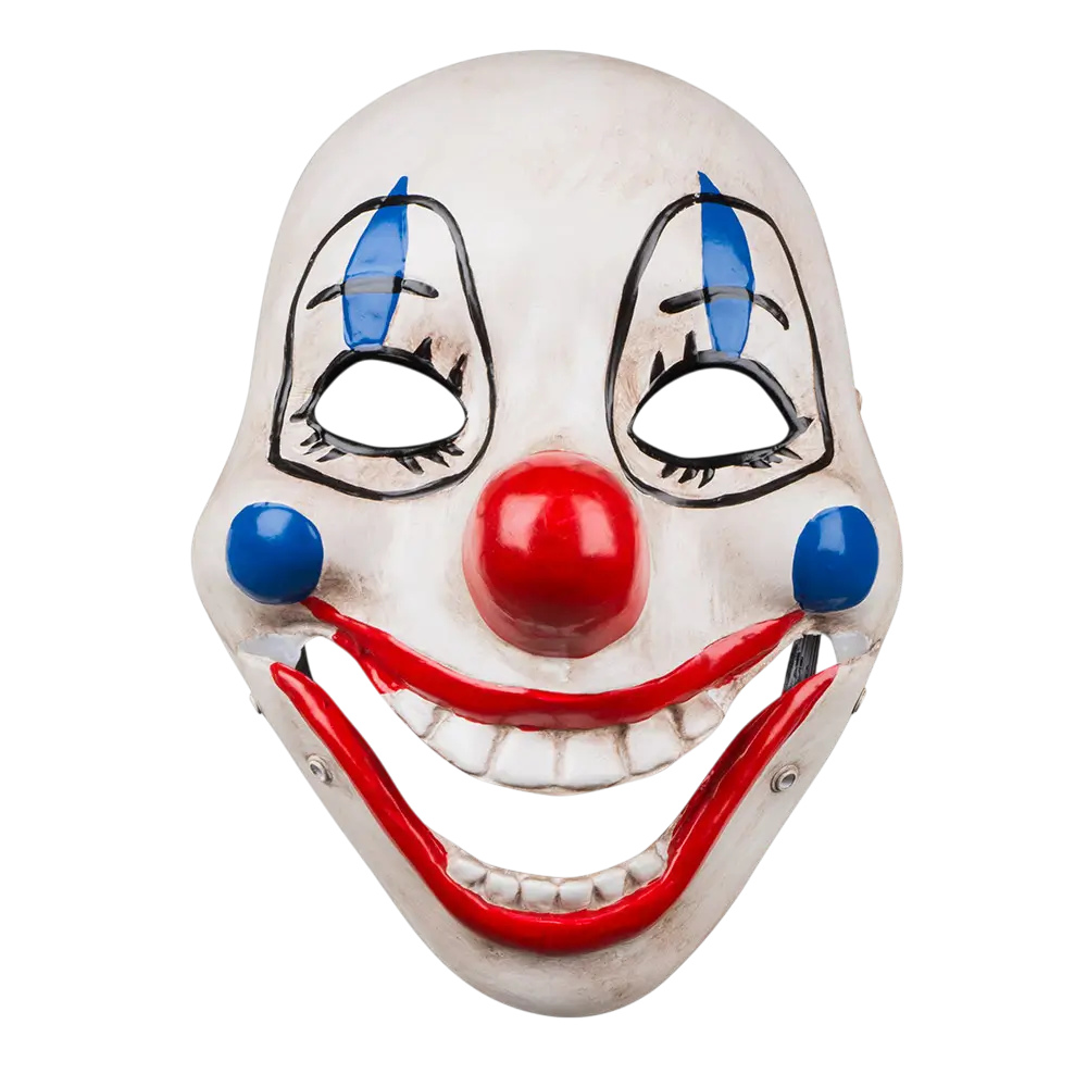 Masque Clown Effrayant à Mâchoire Mobile – Masque Halloween Horreur