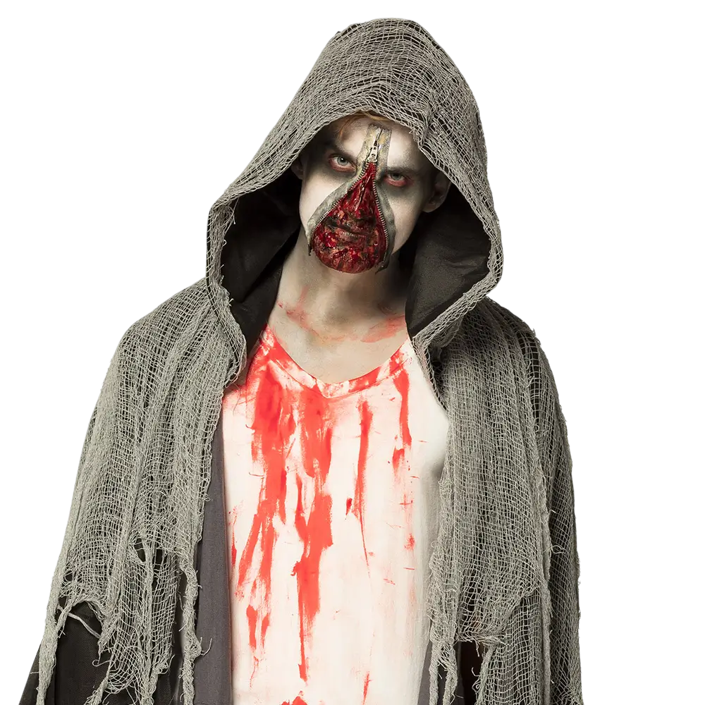 Kit Maquillage Zombie Fermeture Éclair – Effets Spéciaux Halloween