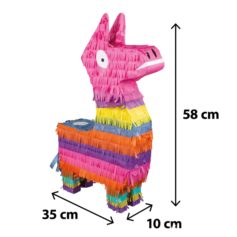 Piñata Lama Géante 58 cm – Décoration et Jeu Anniversaire Enfant