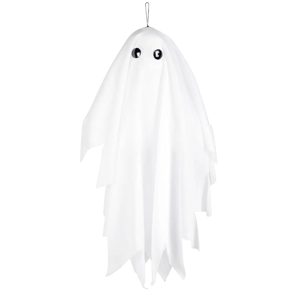 Fantôme Halloween Animé Suspendu 48 cm – Décoration Son et Mouvement