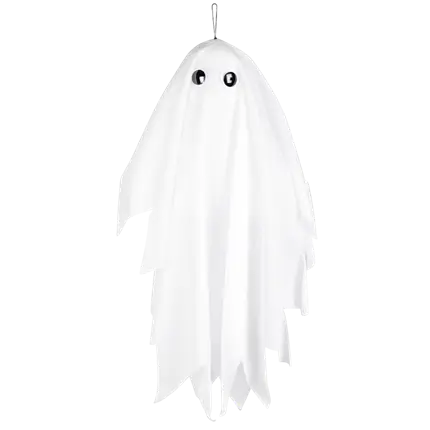 Fantôme Halloween Animé Suspendu 48 cm – Décoration Son et Mouvement