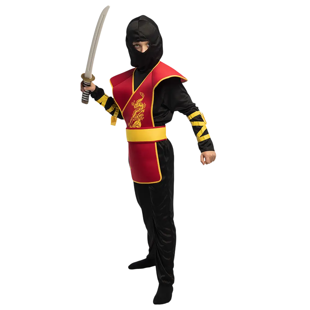 Déguisement Ninja Enfant 4-6 Ans – Costume Ninja Master