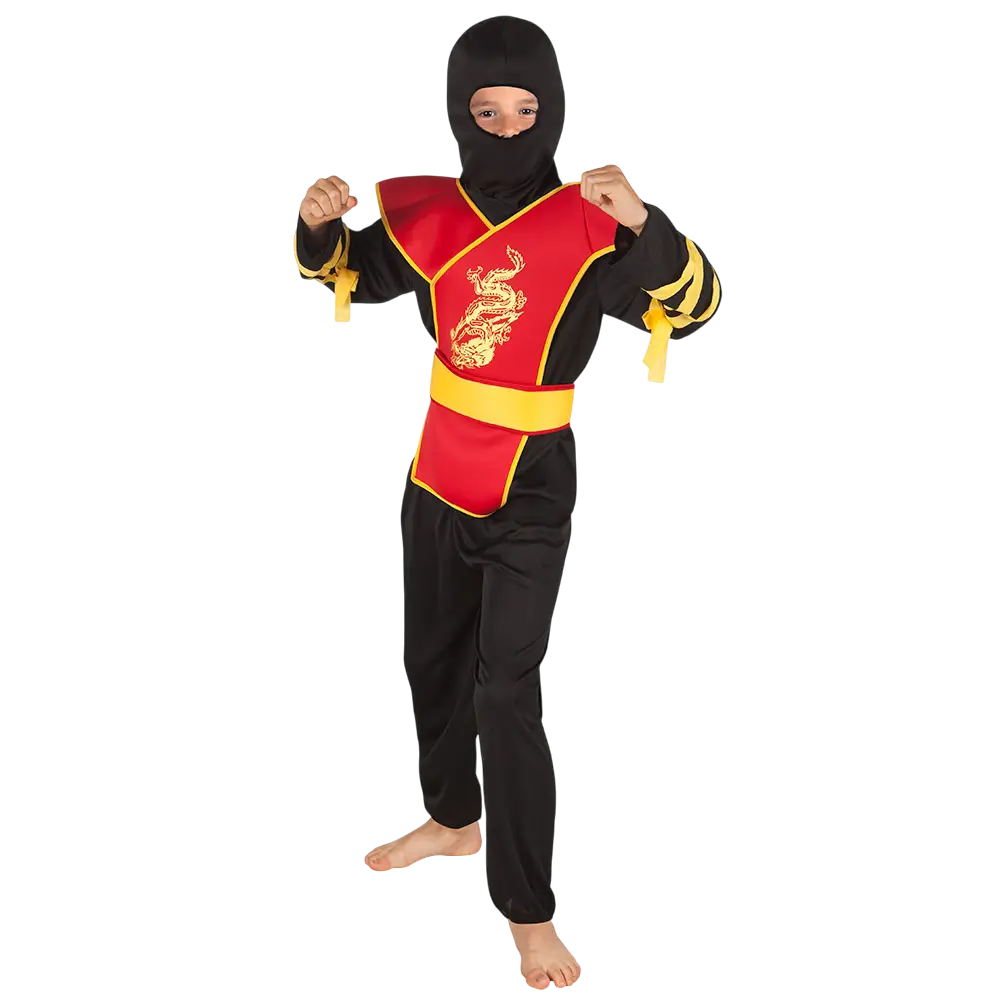 Déguisement Ninja Enfant 4-6 Ans – Costume Ninja Master