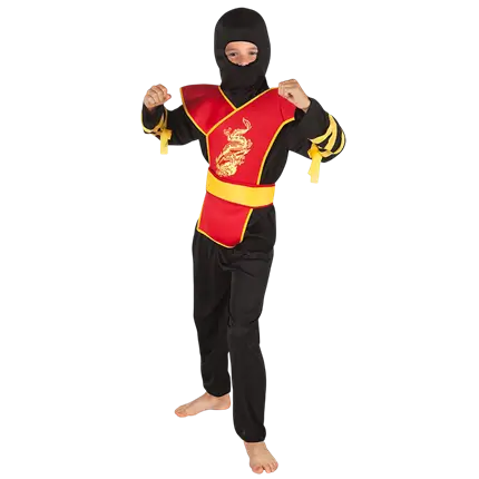 Déguisement Ninja Enfant 4-6 Ans – Costume Ninja Master