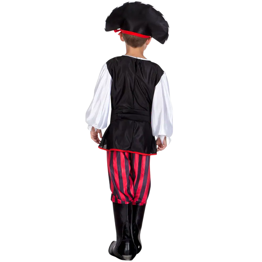 Déguisement Pirate Tête de Mort Garçon 7-9 Ans – Costume Enfant