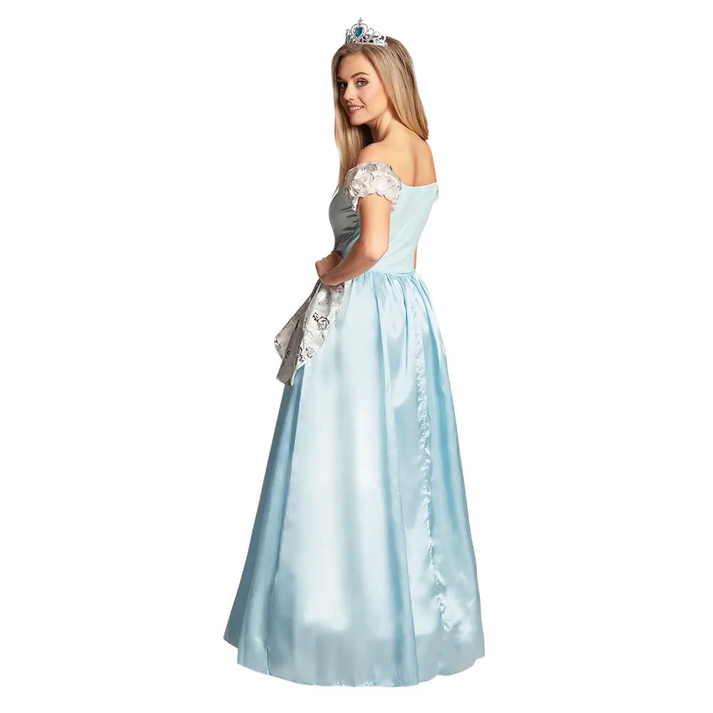 Déguisement robe de princesse bleue claire femme - 40/42