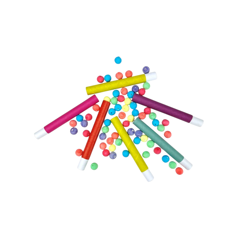 2 Lots de 6 Sarbacanes Sécurisées Happy Color – 12 Accessoires de Fête