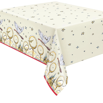 Nappe Harry Potter Hedwige en Papier 137 x 213 cm – Décoration Anniversaire