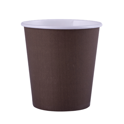 Lot de 25 Gobelets Carton 20 cl Chocolat – Gobelets Jetables de Fête