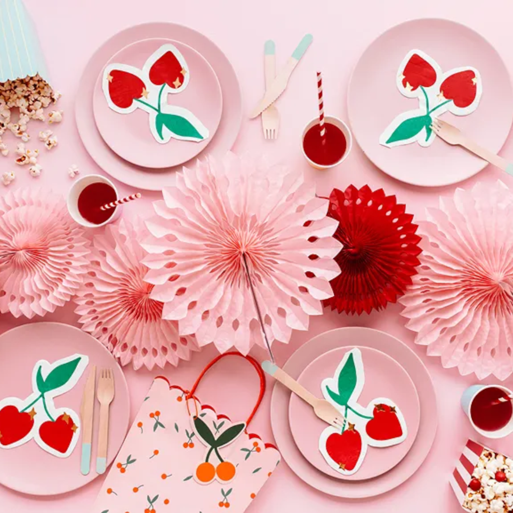6 Boîtes à Pop-Corn Rayées Rouge et Blanc – Pots Carton 12,5 cm