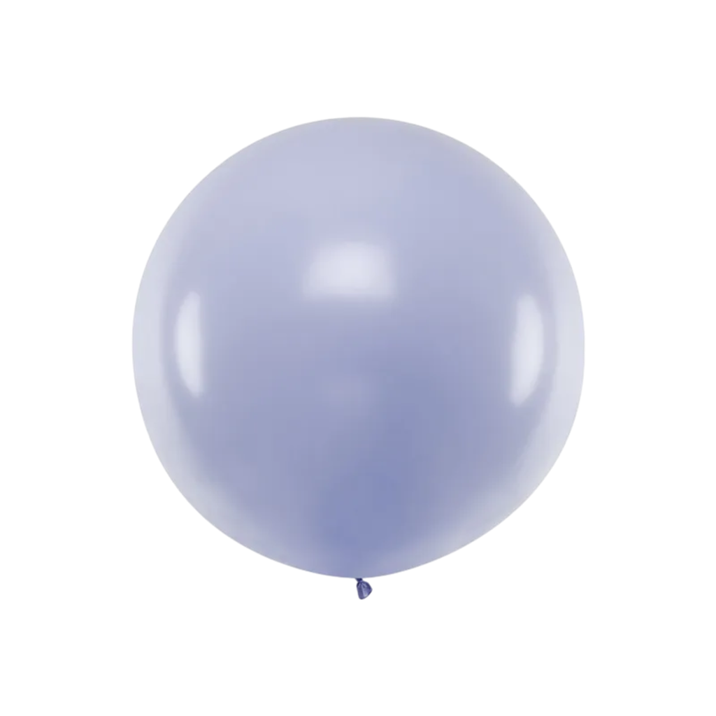 Ballon Rond Pastel Lilas Clair 1 m – Ballon Géant Décoration de Fête