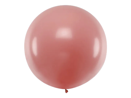 Ballon Rond Pastel Terracotta 1 m – Ballon Géant Décoration de Fête