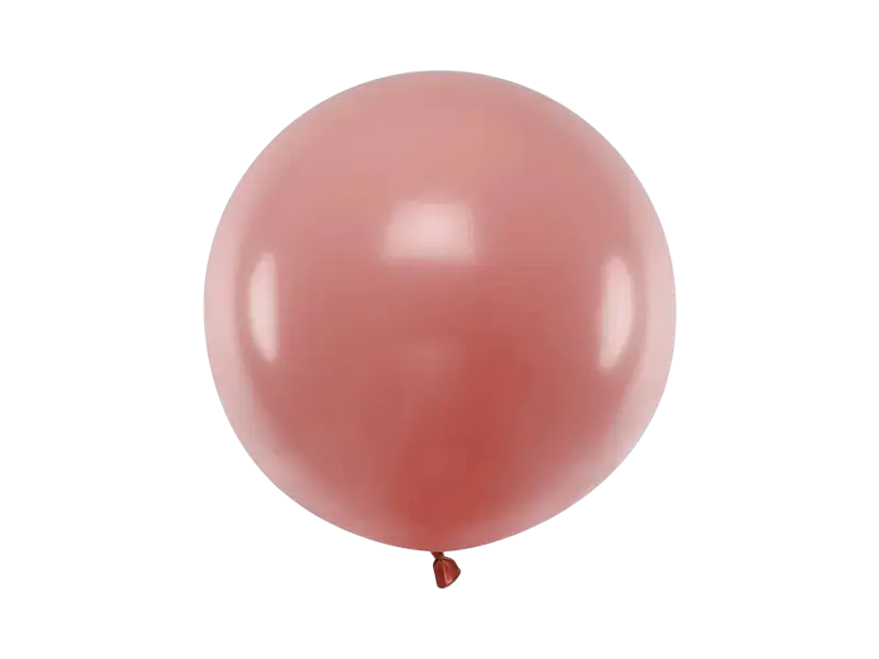 Ballon Rond Pastel Wild Rose 60 cm – Ballon Décoration de Fête